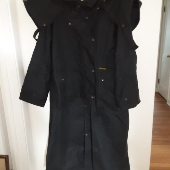 DrizaBone Jackets & Coats Vintage Oilskin Duster Jacket Western